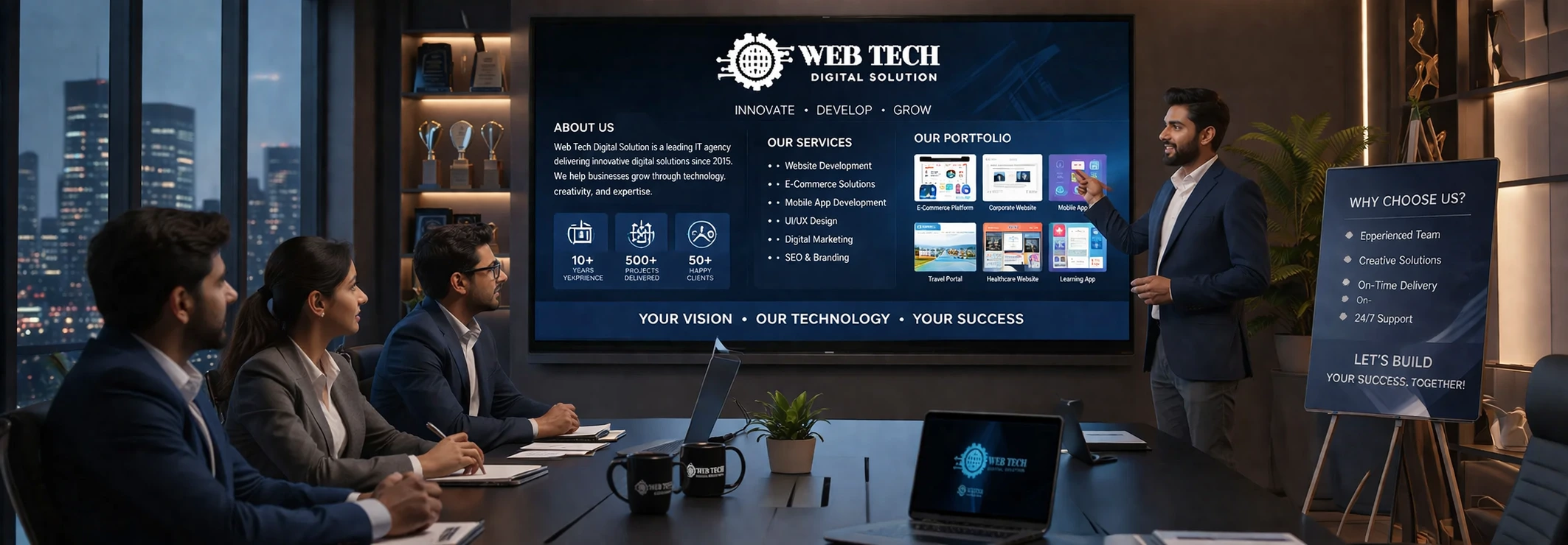 Top SEO Company in Delhi - Web Tech Digital Solution 